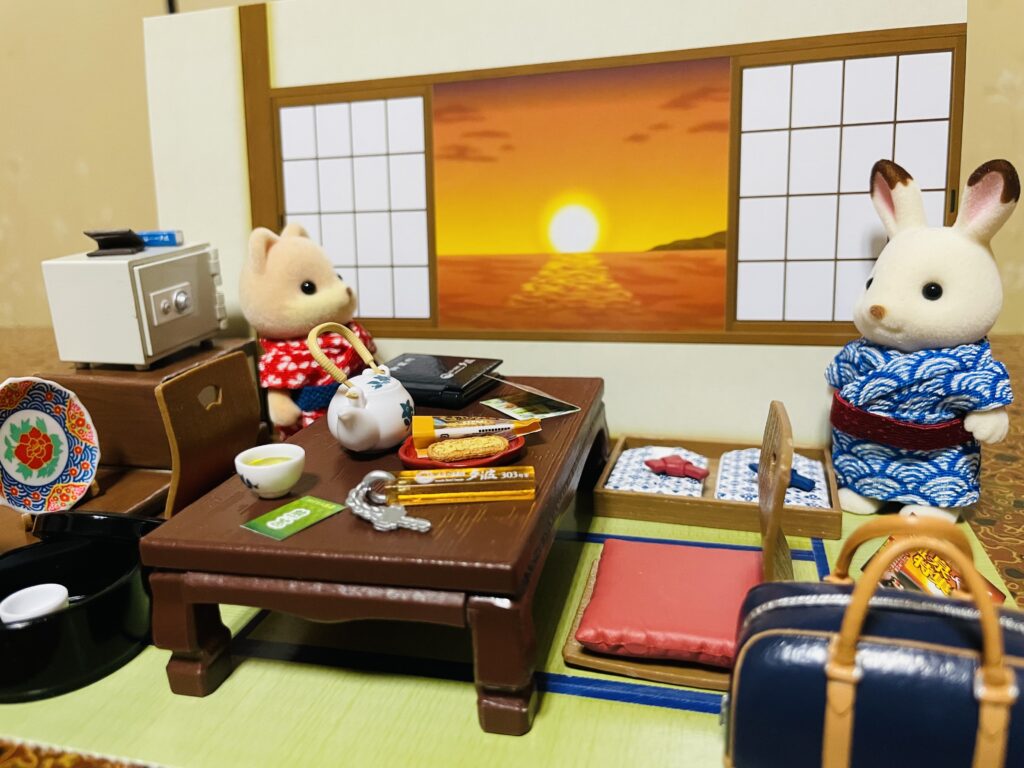 リーメント『海辺の温泉宿 夕波』開封レビュー | ぽこふわとすもものお部屋