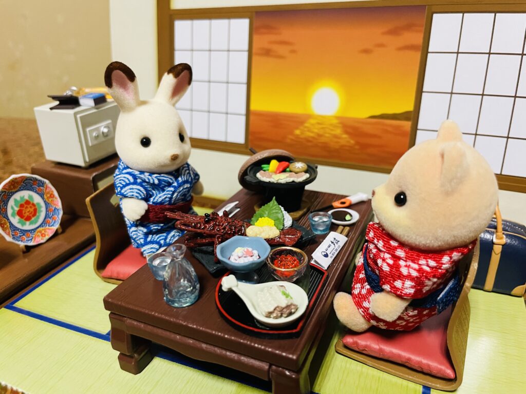 リーメント『海辺の温泉宿 夕波』開封レビュー - ぽこふわとすもものお部屋